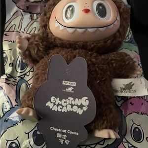 Pop Mart Exciting Macaron Brown Plush Toy
